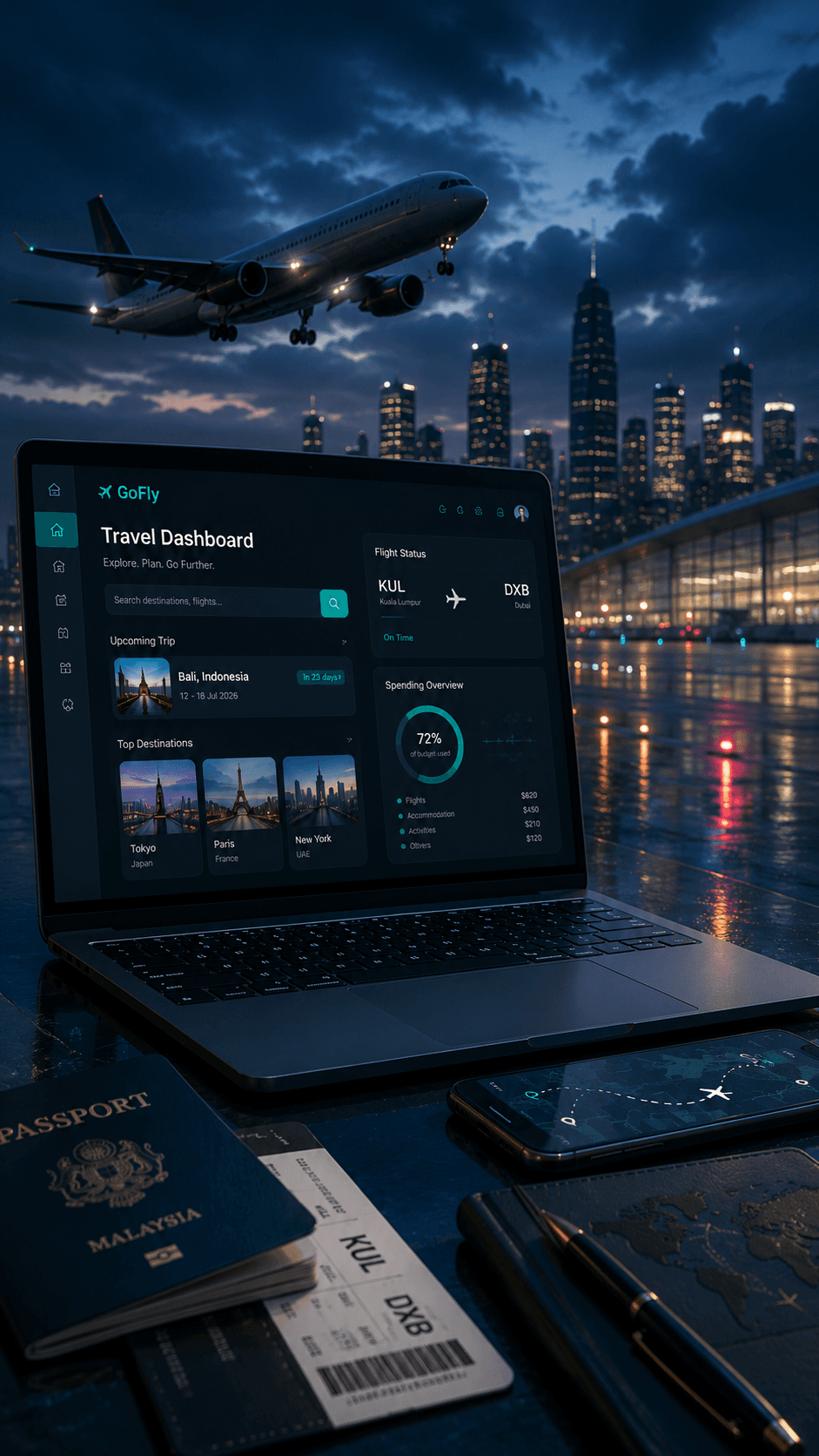 GoFly Travel Dashboard DevOps Pipeline